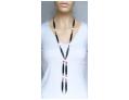 black-white-pink necklace 