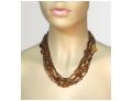 brown necklace 